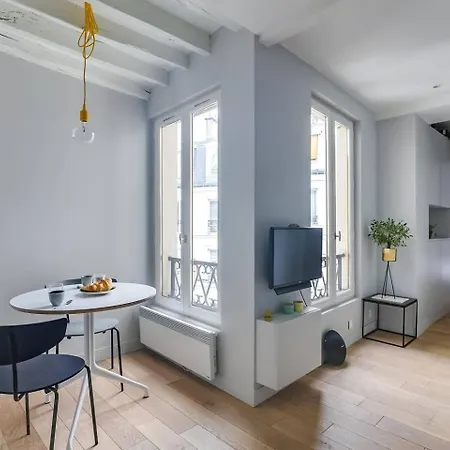Апартаменты Guestready - Serene 1br In Folie-mericourt Париж